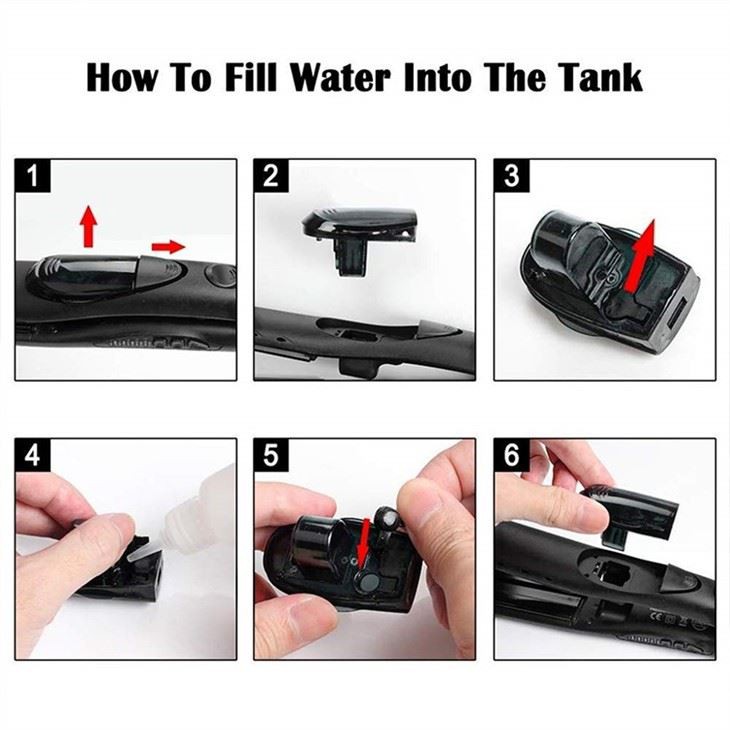 Sythwr Gwallt Stêm Gyda tanc dŵr